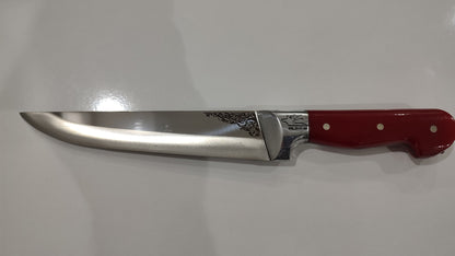 NDR Knives Alüminyum Önlüklü Renkli Pleksiglas Saplı Kasap Bıçağı - Mutfak Bıçağı - Et Bıçağı